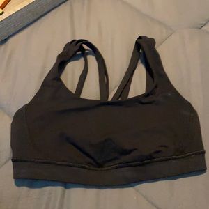 Lululemon Black Sports Bra